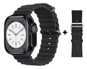 Lançamento SmartWatch Amax Ultra Pro Tela de 1.95 polegadas Série 8 + 2 pulseiras