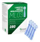 Lanceta p/lancetador 30g c/100 universal medlevens - MEDLEVENSON