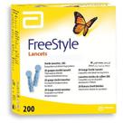 Lancetas Abbott Freestyle - 200 peças