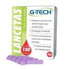 Lancetas G-Tech Para Medir Glicose com 100 Unidades 28g