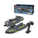 Lancha RC De Alta Velocidade 2.4G À Prova d'Água Com Auto-Retificação E Luzes LED UDI023 Barco a Lancha RC De Alta Velocidade 2.4G À Prova d'Água Com Auto-Retificação E Luzes LED UDI023 Barco a
