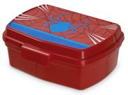 Lanche Infantil Homem Aranha Com Divisória E Trava - Lala Brink Lanche Infantil Homem Aranha Com Divisória E Trava - Lala Brink