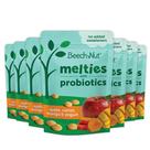 Lanche: probiótico de nozes de faia derrete iogurte de maçã, cenoura e manga 7x30g