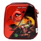 Lancheira 5d Angry Birds Preta/vermelha Abl800101 Santino