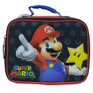 Lancheira Bioworld Super Mario Retangular Pequena Preta