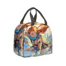 Lancheira, bolsa térmica, bolsa de bento portátil, Anime Forbidden West