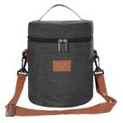 Lancheira Bolsa Térmica Crinkle Juvenil Escolar Marmita Cilíndrica Faculdade Viagem