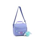 Lancheira Bolsa Térmica Feminina Grande com Pompom