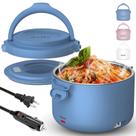Lancheira elétrica Aotto 950ml Aquecedor de alimentos 12V/24V/110V azul