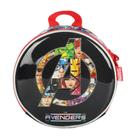 Lancheira Escolar Luxcel Avengers Redondo Preto Lancheira Escolar Luxcel Avengers Redondo Preto