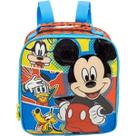 Lancheira Escolar Mickey Mouse Pateta Pluto Disney para Meninos com Alça de Costas - Mickey Disney - Xeryus
