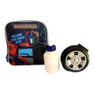 Lancheira Escolar Térmica Infantil Menino Transformers Optimus Mecanic - Pacific