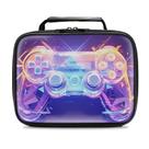 Lancheira Fitvc Gamer em couro isolado 26x21x8 cm