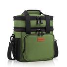 Lancheira GLENKEY expansível grande isolada 16L Army Green