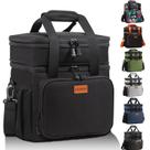 Lancheira GLENKEY expansível isolada grande 16L preta