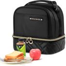 Lancheira GLORIEROO Double Deck Vegan Leather 20x15x20cm