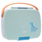 Lancheira Ideal para Viagens Passeios Bentô Box Magic Dino 1,2L Divisórias e Livre de BPA Buba