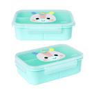 Lancheira Infantil Lunchbox Buba Marmita com Divisória Antivazamento Tampa Hermética Vedada Lancheira Infantil Lunchbox Buba Marmita com Divisória Antivazamento Tampa Hermética Vedada