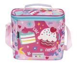 Lancheira Infantil Menina Soft Candies Rosa Container Kids