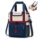 Lancheira isolada Cooler Maelstrom 20L à prova de vazamentos azul-bege