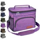 Lancheira isolada ExtraCharm Leakproof Cooler Tote Purple