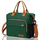 Lancheira isolada TuerCao Leakproof Cooler verde escuro 26x16x27cm Lancheira isolada TuerCao Leakproof Cooler verde escuro 26x16x27cm