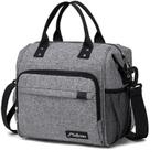 Lancheira isolada TuerCao Soft Cooler Bag cinza escuro Lancheira isolada TuerCao Soft Cooler Bag cinza escuro