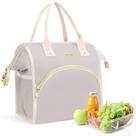 Lancheira LOKASS Isolada Wide-Open Large Cooler Grey