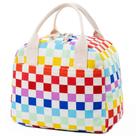 Lancheira LOVELYWIND com forro de alumínio isolado em veludo 27x19x20 cm Lancheira LOVELYWIND com forro de alumínio isolado em veludo 27x19x20 cm