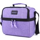 Lancheira MORIOX Girls impermeável de dois andares 7,5 L roxa Lancheira MORIOX Girls impermeável de dois andares 7,5 L roxa
