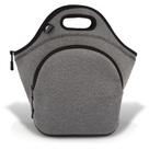 Lancheira Nordic By Nature Neoprene grande de 13,5 polegadas cinza/preta