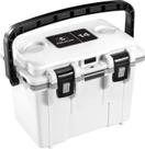Lancheira pessoal Cooler Pelican 14 litros branca/cinza