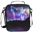 Lancheira Pfrewn Galaxy Wolf Forest 3D Animals Isolated