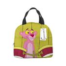 Lancheira, sacola de refeições, reutilizável, à prova de vazamentos, Pink Panthers Anime