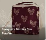Lancheira térmica crê para ver - Natura Lancheira térmica crê para ver - Natura