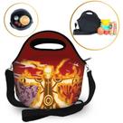 Lancheira Térmica em Neoprene Naruto Eremita Hachibi Kyuubi