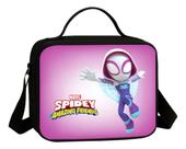Lancheira Termica Escolar Infantil Avulsa Estampa Trio Amigos Herois Aranhas Cutes