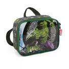 Lancheira Térmica Escolar Infantil Hulk Marvel Verde Luxcel