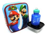 Lancheira Térmica Escolar Infantil Super Mario Bros Luigi F5