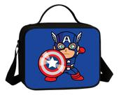 Lancheira Termica Escolar Infantil Tema America Super Heroi Lançamento