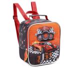Lancheira Térmica Infantil Masculina Carro Estilo Hot Wheels - Denlex