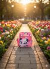 Lancheira Térmica Infantil Puket Panda Romântica Rosa Lancheira Térmica Infantil Puket Panda Romântica Rosa