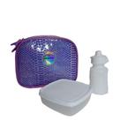 Lancheira Térmica Infantil Up4you Escamas Petit Luxcel Roxo