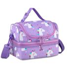Lancheira VASCHY Kids isolada com dois compartimentos Unicorn