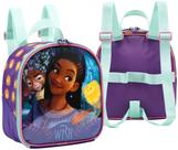 Lancheira Wish Disney Bolsa Térmica Mochila Escolar Infantil
