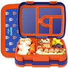Lancheira YOLAY Bento Box para crianças, à prova de vazamentos, com 5 compartimentos