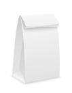 Lancheiras de papel PerfectStix 2 kg, embalagem branca de 500 unidades