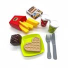 Lanchonete de brinquedo infantil fastfood cozinha