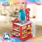 Lanchonete Infantil com Acessórios - 8046 - Magic Toys Lanchonete Infantil com Acessórios - 8046 - Magic Toys