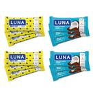 Lanchonete Luna Bar, pacote variado, chocolate, coco, limão, 12P